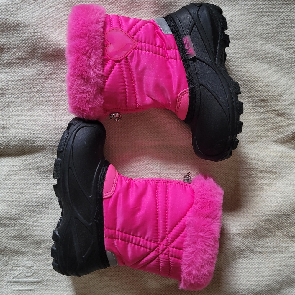 Light up snow boots toddler size 10